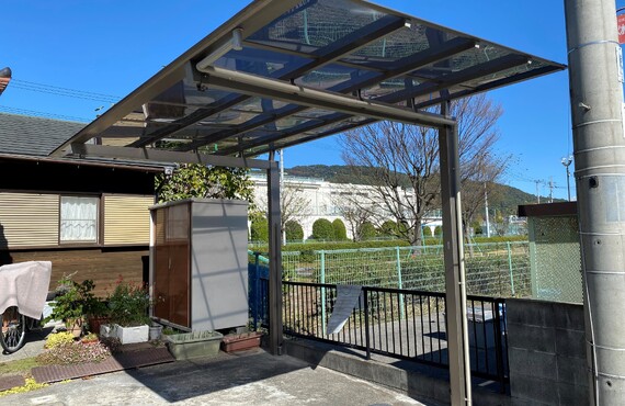 カーポート設置 | 施工実績 | 滋賀県のリフォームなら㈱タカミ工務店