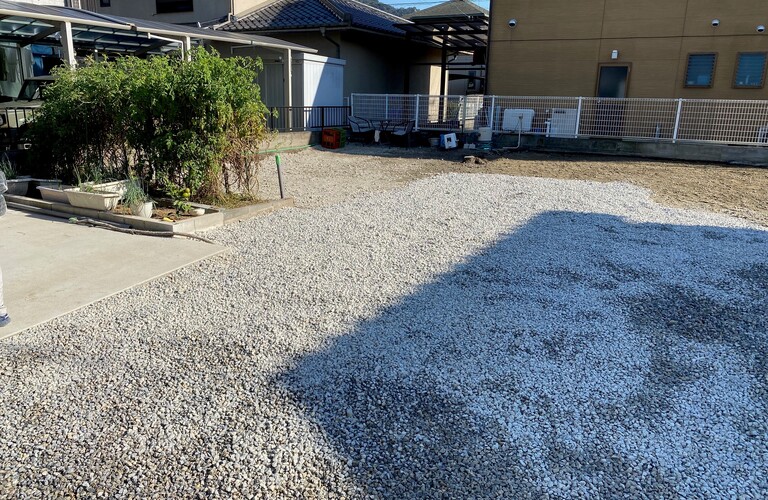 整地工事 | 施工実績 | 滋賀県のリフォームなら㈱タカミ工務店