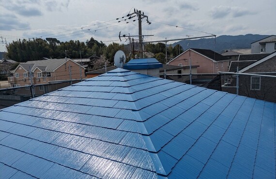 屋根塗装 | 施工実績 | 滋賀県のリフォームなら㈱タカミ工務店