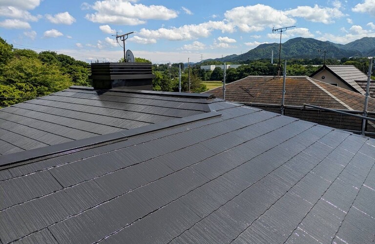 屋根塗装 | 施工実績 | 滋賀県のリフォームなら㈱タカミ工務店