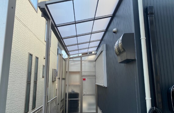 テラス屋根 | 施工実績 | 滋賀県のリフォームなら㈱タカミ工務店